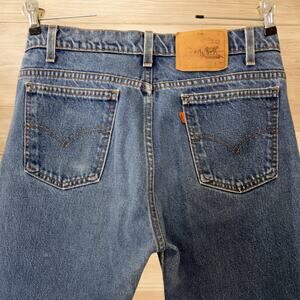 Orange Tab Levis 505 Jeans USA Vintage 1996 Blue Denim 33x31 Straight 20505-0217